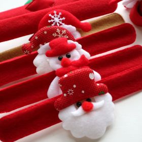 Plush Christmas Day Decorative Bracelet (Option: Mixed color)